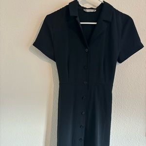 Everlane Button Up Dress with Tie in the Back